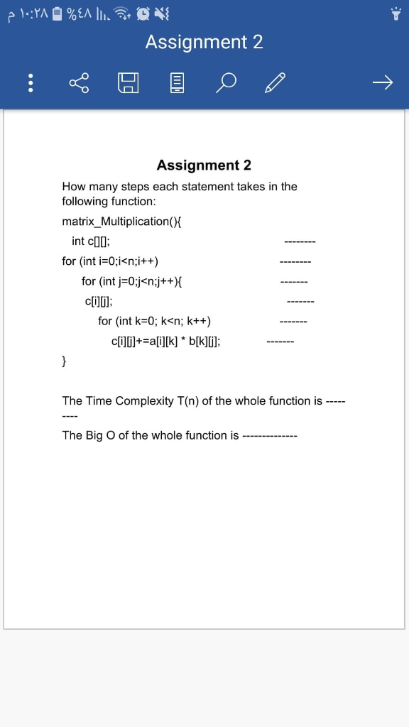 Solved ۱۰:۲۸ م %EA III. + OV Assignment 2 o 1 Assignment 2 | Chegg.com