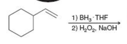 Solved H3O+ 2) H2O2,NaOH 1) BH3⋅THF | Chegg.com