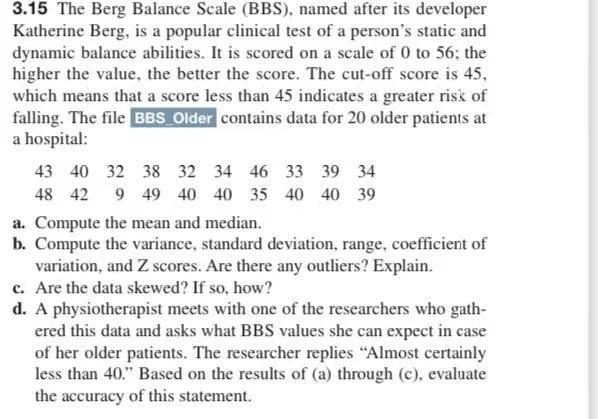 What Is the Berg Balance Scale?