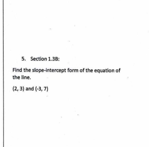 Solved 1. Section 1.3A: Solve 3y- 4 6y-19 | Chegg.com