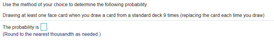 Solved Use the method of your choice to determine the | Chegg.com