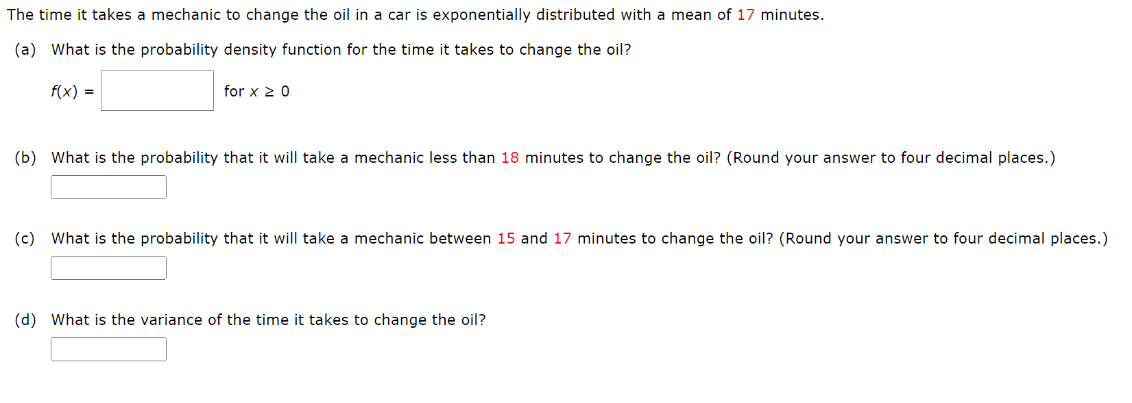 17 minutes in outlet decimal