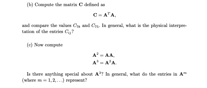 7 3 A Citation Network And Matrix Multiplication Chegg Com