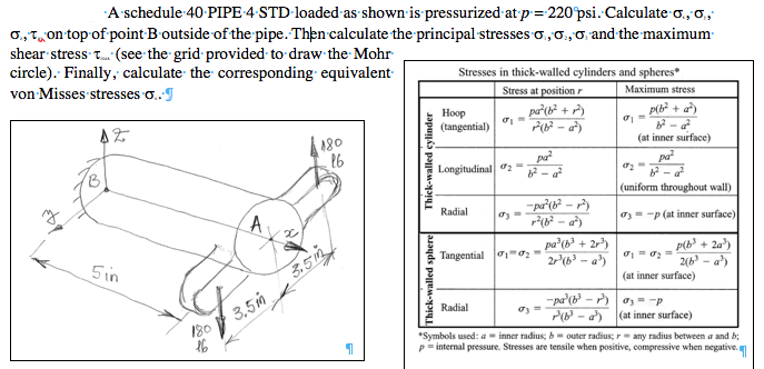 Solved 01 1180 A-schedule-40 PIPE 4-STD-loaded As Shown Is | Chegg.com