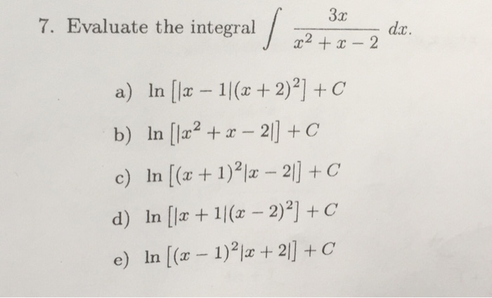 evaluate the integral 3 1 ln x )) 2 x3 dx