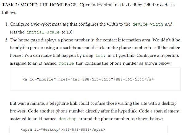 Solved Java Jam Html Assignment Task 1 Create Lab6 Chegg Com