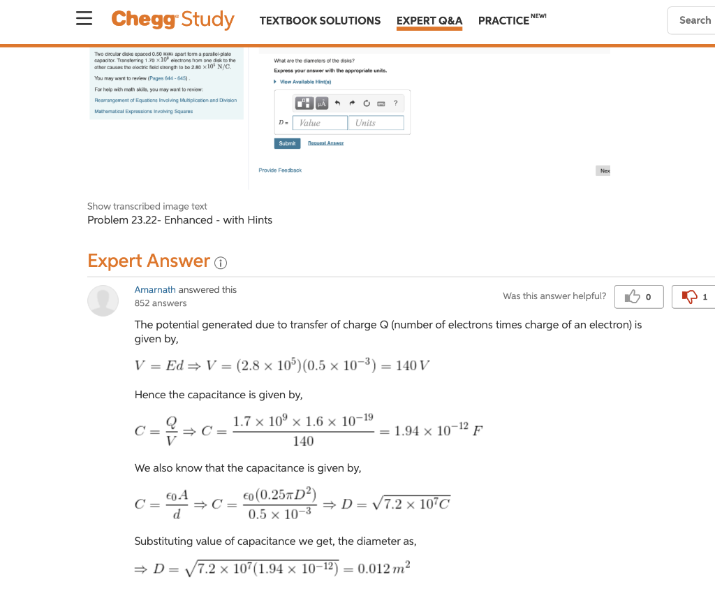 Solved Ξ Chegg. Study TEXTBOOK SOLUTIONS EXPERT Q&A | Chegg.com