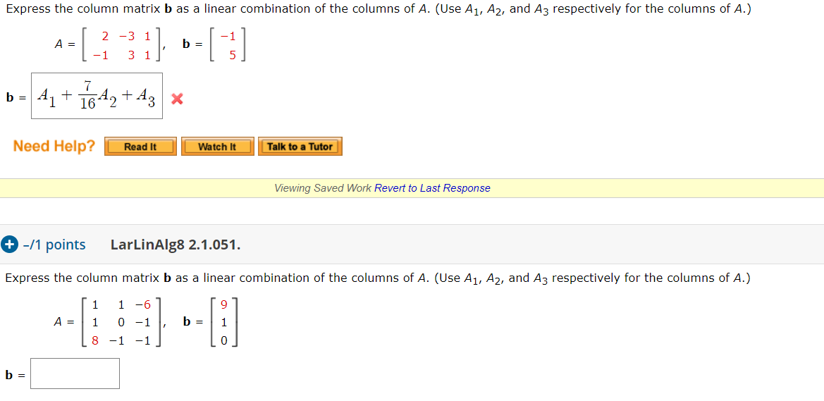 column-matrix