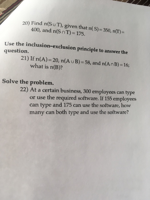 Solved Solve the problem. 2) Co 1) A furniturefinishing
