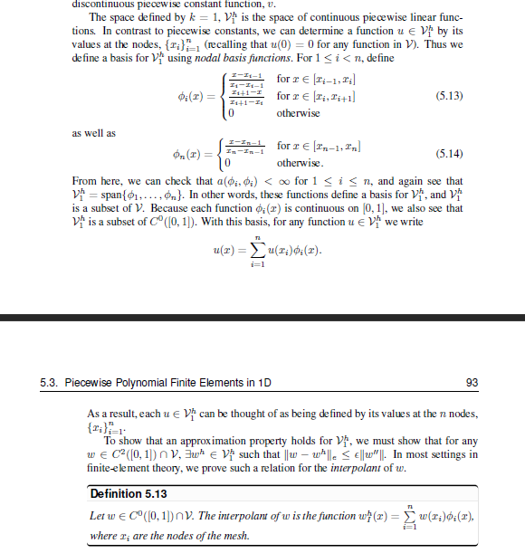 5 Superconvergence For The Simple 1d Model Proble Chegg Com