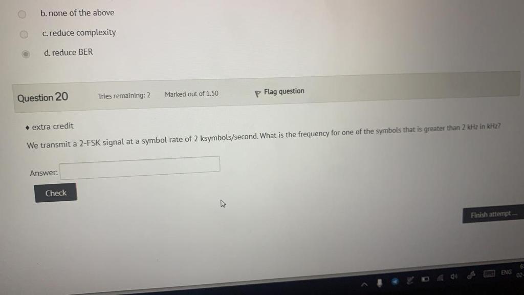 Solved o b. none of the above c. reduce complexity d. reduce | Chegg.com