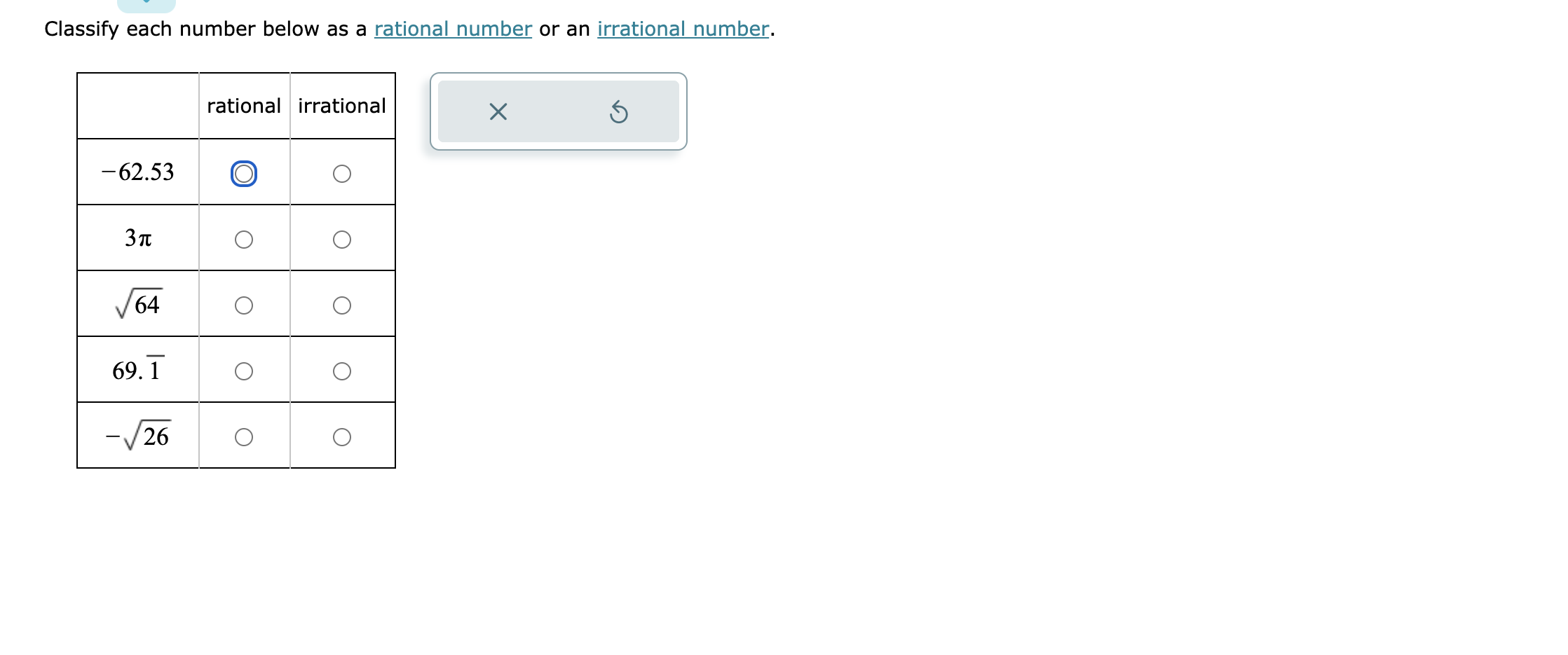 solved-classify-each-number-below-as-a-rational-number-or-an-chegg