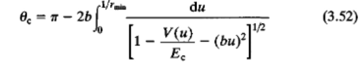 Solved Solve the scattering integral, Eq. (3.52), for the | Chegg.com