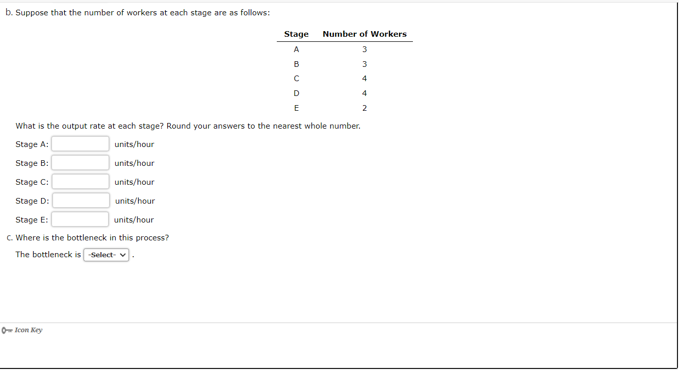 Solved The production process shown below consists of five | Chegg.com