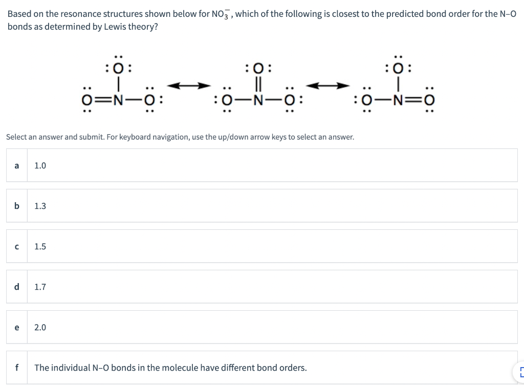 Solved Based On The Resonance Structures Shown Below For | Chegg.com