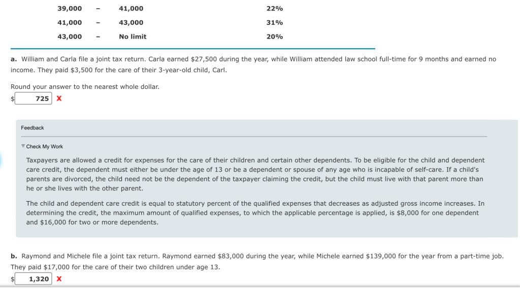 child-and-dependent-care-credit-lo-7-3-calculate-chegg