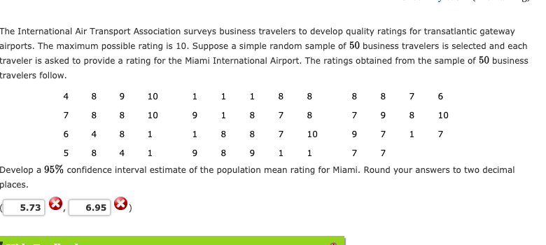 Solved The International Air Transport Association Surveys | Chegg.com