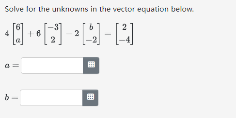 Solved Find a and b such that | Chegg.com