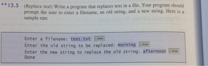 Solved Python # Define a main() method # Prompt the user | Chegg.com