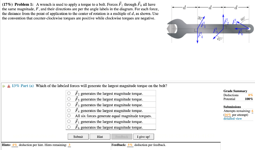 Multiple Forces Torques Worksheet Answers