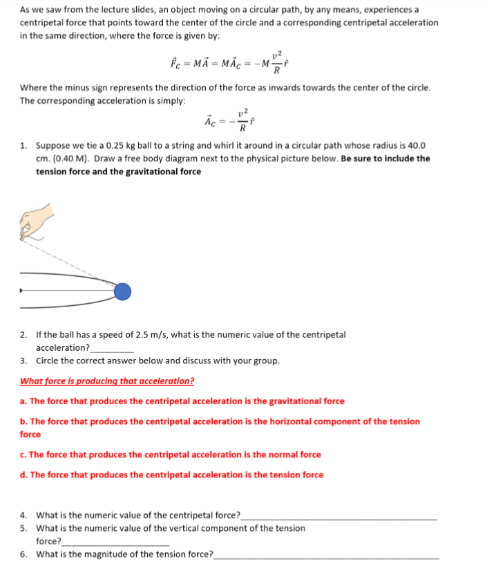 Solved As we saw from the lecture slides, an object moving | Chegg.com