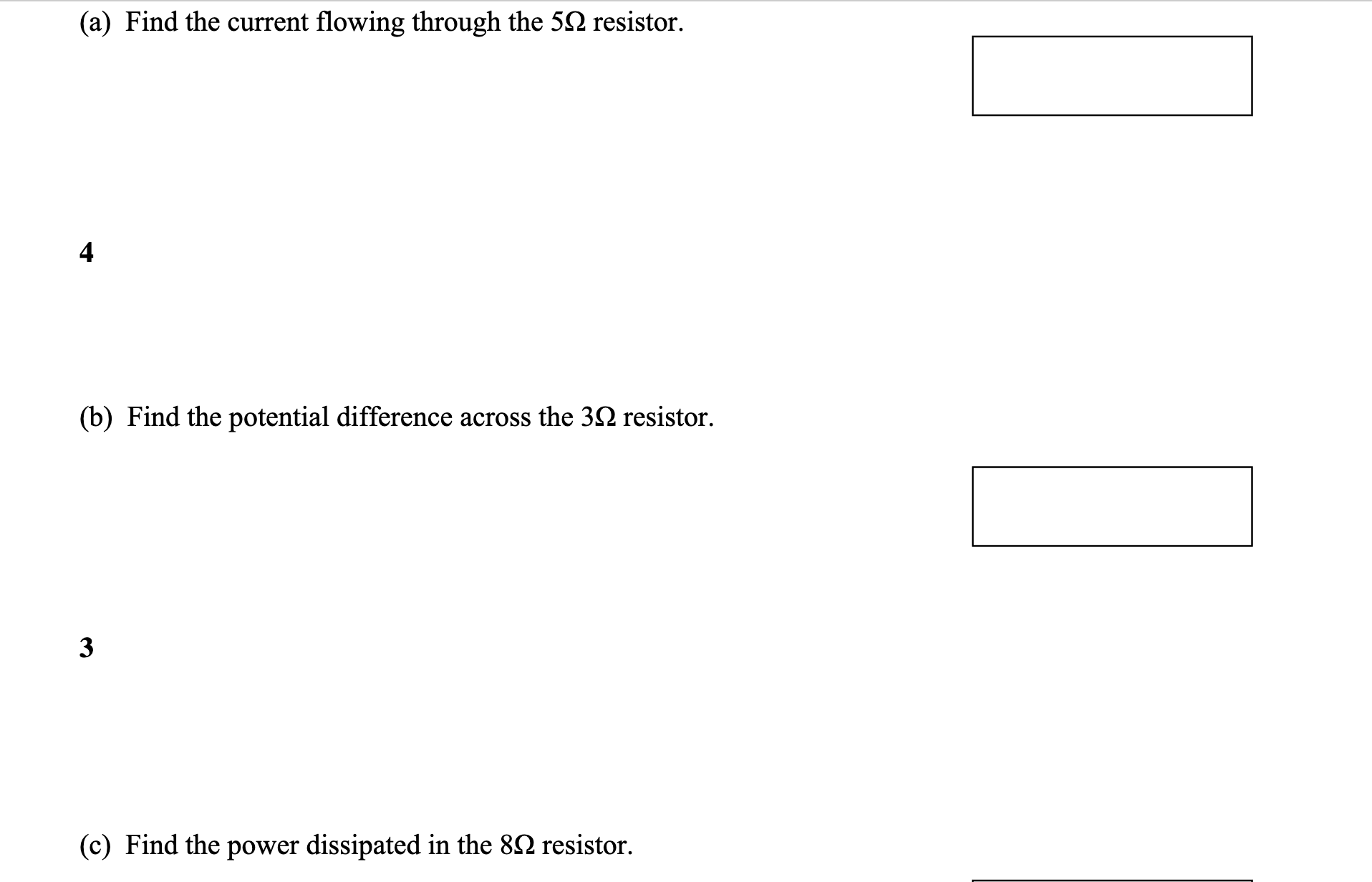 Solved Question 5 Consider the following circuit | Chegg.com