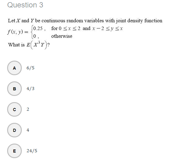 Solved Question 3 Let X And Y Be Continuous Random Variables 0303