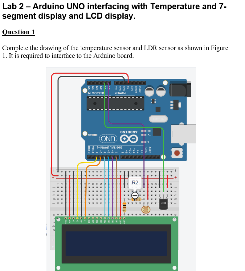 Temperature Sensor with OLED - Arduino Tutorial