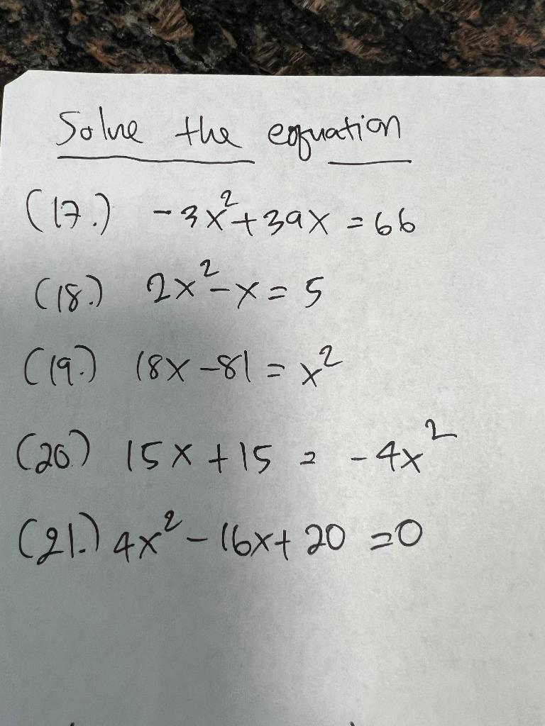 Solved Please help with my algebra homework. PS. If you're | Chegg.com