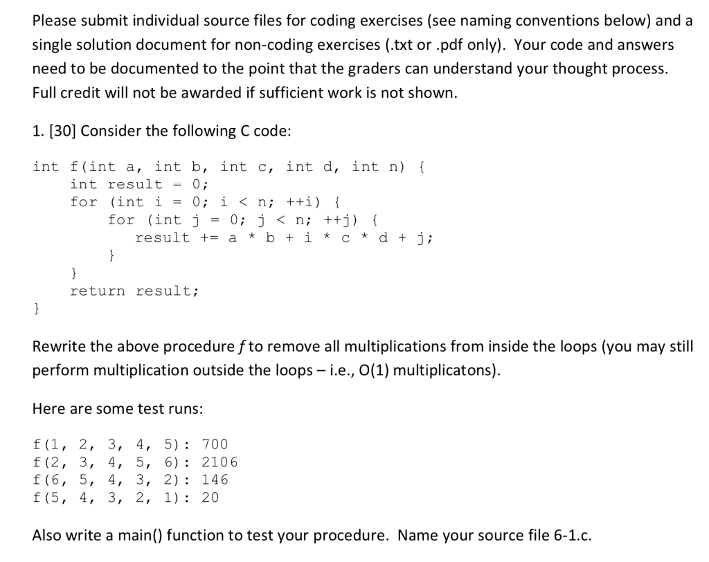 Solved Please Submit Individual Source Files For Coding E Chegg Com