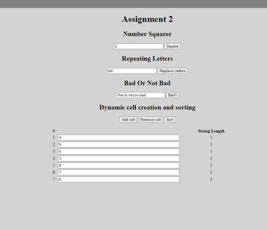 Solved in HTML: Use your Mod_2 Assignment and create Button | Chegg.com