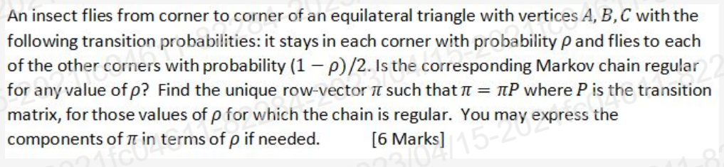 Solved An insect flies from corner to corner of an | Chegg.com