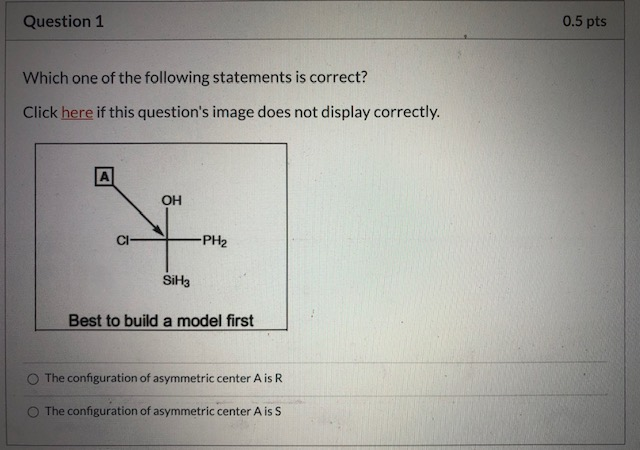 Solved Question 1 0.5 pts Which one of the following | Chegg.com