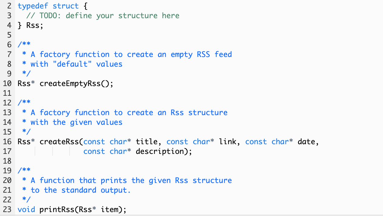 Solved In this activity, you will complete the RSS Client | Chegg.com