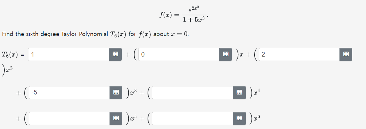 solved-f-x-1-5x3e2x2-find-the-sixth-degree-taylor-chegg