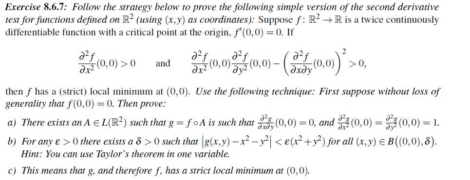 Solved Exercise 8.6.7: Follow the strategy below to prove | Chegg.com