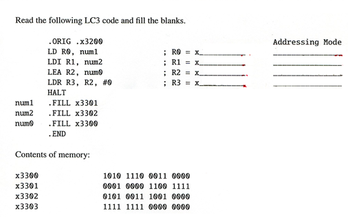 Lcdr Coding Component Can someone go step-by-step when finding the answers | Chegg.com