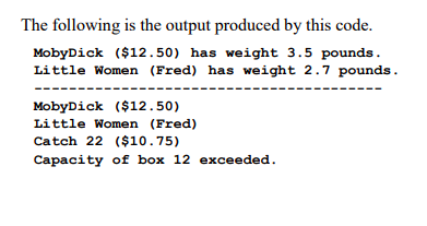 Solved Must provide appropriate docstrings throughout. | Chegg.com