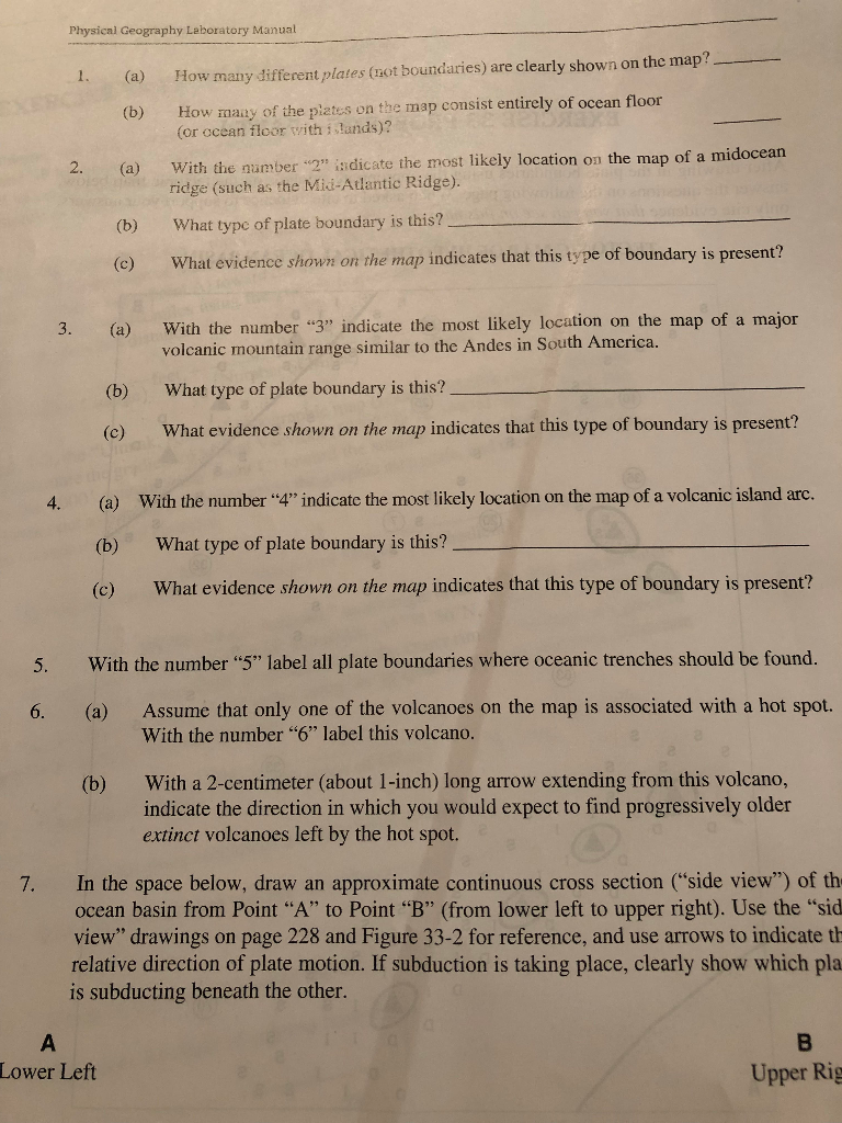 Solved McKnights Physical Geography Lab Manual 12th Editi...