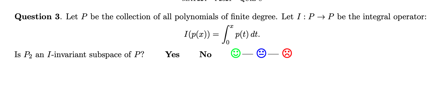 Solved Question 3. Let P be the collection of all | Chegg.com