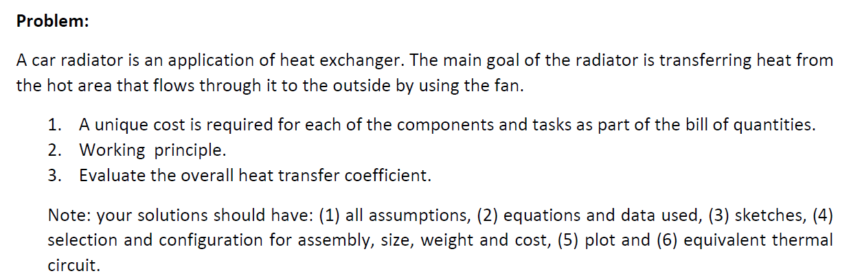 radiator working principle