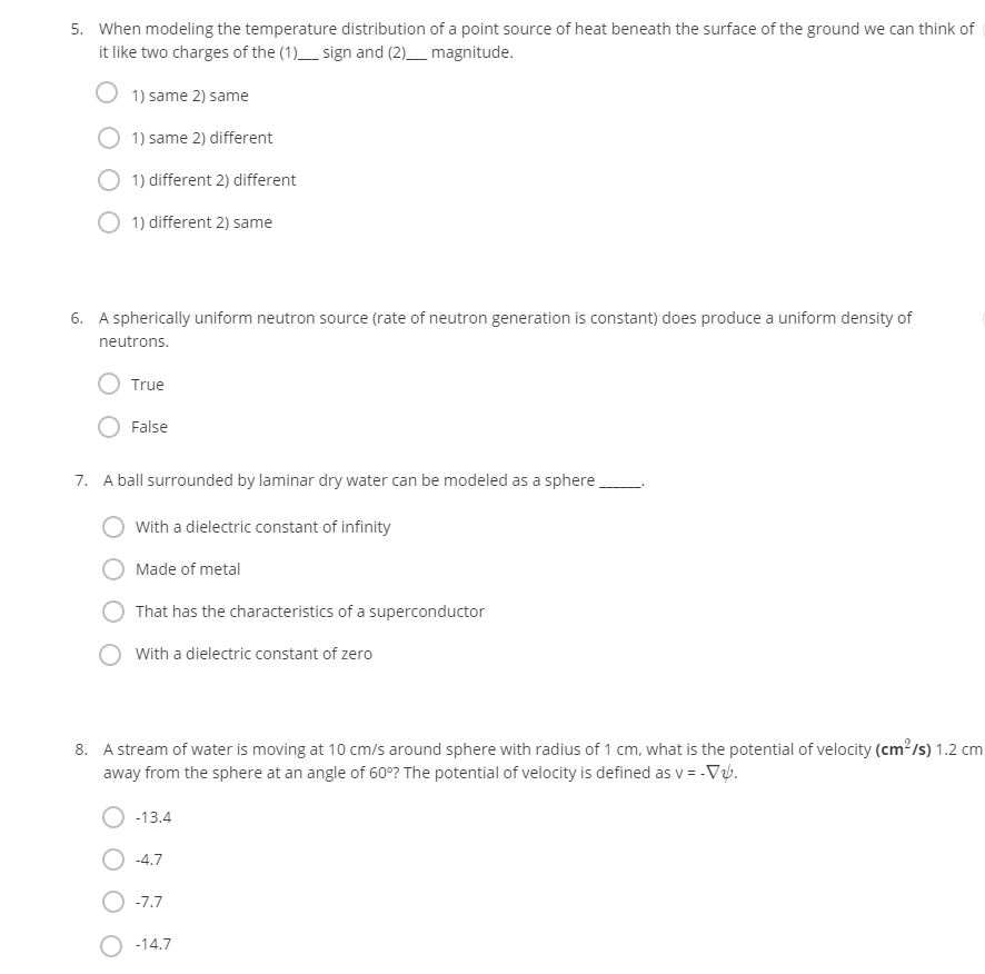 Solved 5. When modeling the temperature distribution of a | Chegg.com