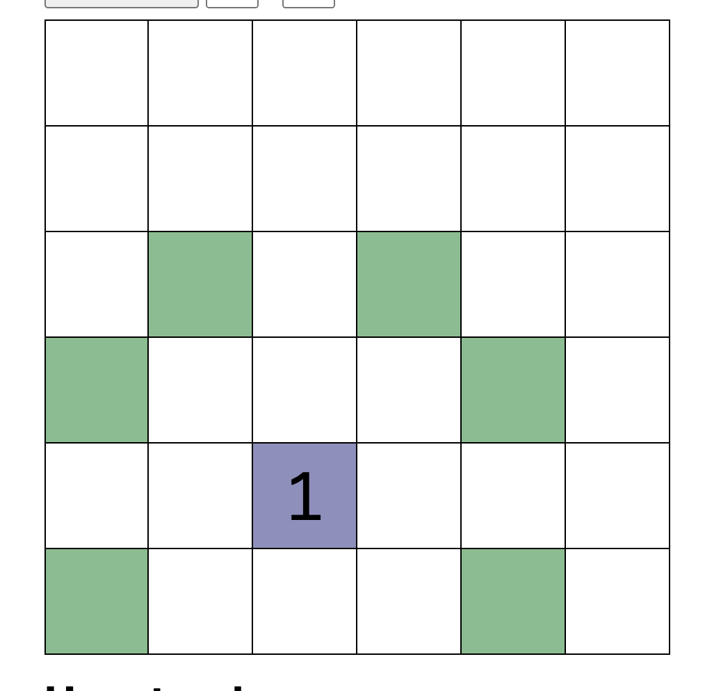 Solved Using the Knight Problem, is it possible to get from | Chegg.com