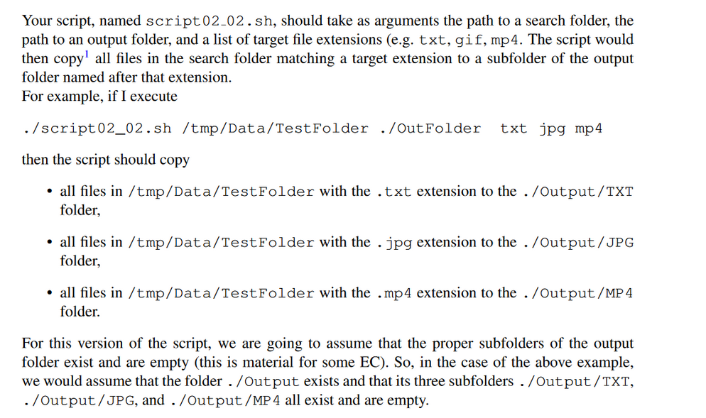 Solved write scripts using Linux UBUNTU. Using loops only | Chegg.com