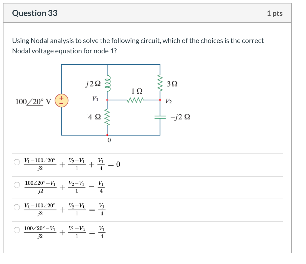 Solved Question 1 33 Pts The Figure To The Right Depicts An | Cheggcom