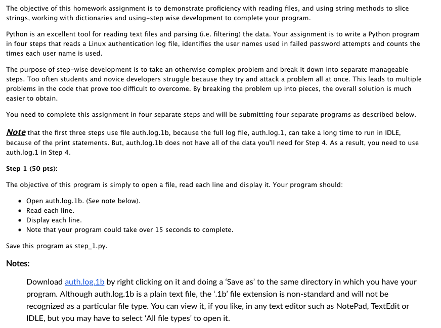 Solved The objective of this homework assignment is to | Chegg.com