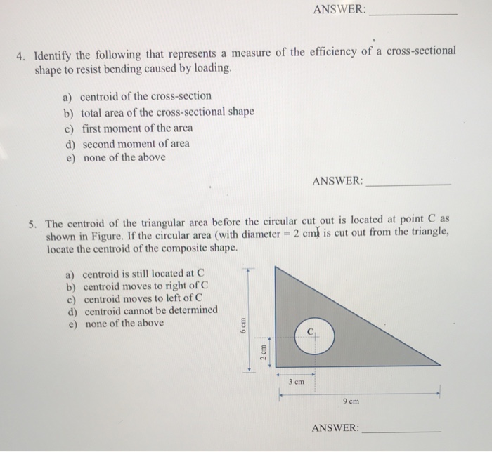 Solved ANSWER: 4. Identify the following that represents a | Chegg.com