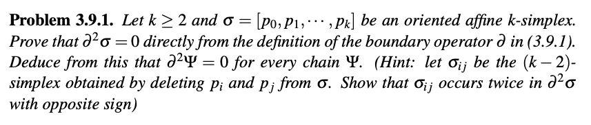 Solved Problem 3.9.1. Let k > 2 and 0 = [P0, P1, ··· , Pk] | Chegg.com