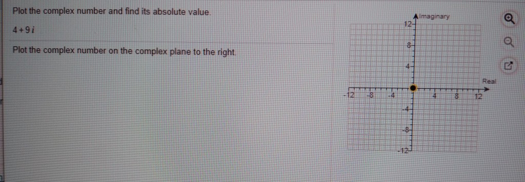 Solved Plot The Complex Number And Find Its Absolute Value 8776