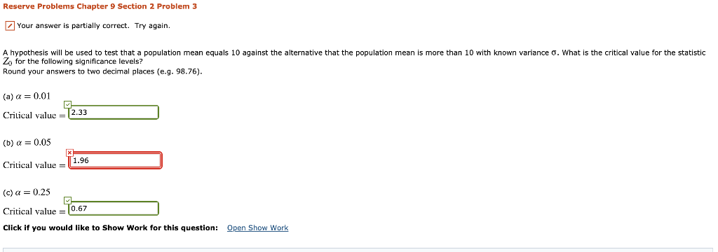 Solved Reserve Problems Chapter 9 Section 2 Problem 3 Your | Chegg.com